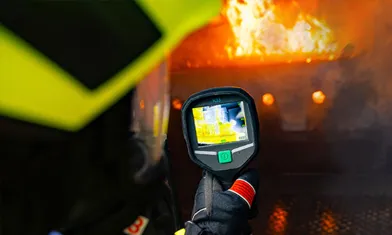 Fire-fighting series handheld temperature measurement thermal imaging
